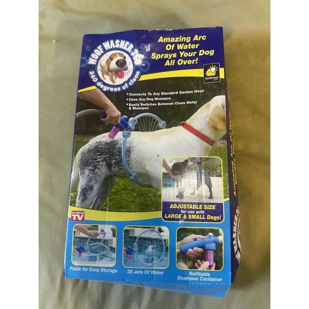 Woof Washer 360 Perfect Pet Dog Washing Station Adjustable
